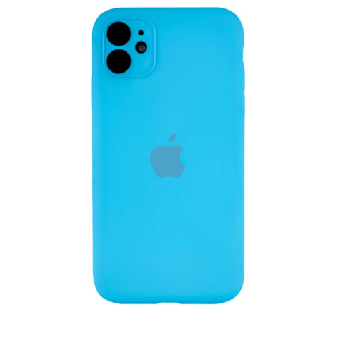 Чохол Silicone Case Full Camera для iPhone 11 Blue